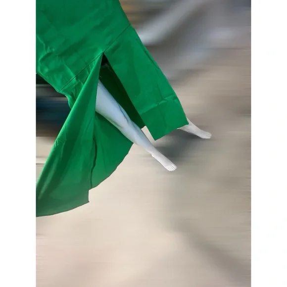 Gorgeous green 2-piece midi skirt set S M L - Picture 4 of 9